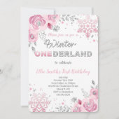 Invitation pour une première fête d'anniversaire s (Devant)