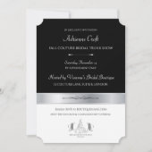 Invitation pour une présentation de collection de (Devant)
