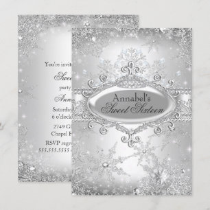Invitation pour une Princesse d'Argent pour une Sw
