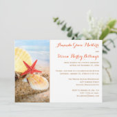 Invitation pour une réception de mariage après la  (Debout devant)