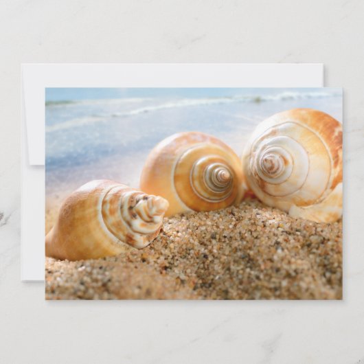 Invitation pour une réception de mariage après la  (Dos)