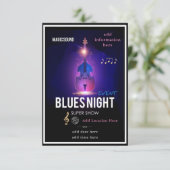 Invitation pour une soirée blues (Debout devant)