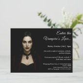 Invitation pour une soirée costumée Halloween de l (Debout devant)