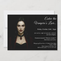 Invitation pour une soirée costumée Halloween de l