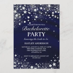 Invitation pour une soirée de Bachelorette avec di
