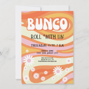 Invitation pour une soirée de Bunco entre dames Gr