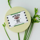 Invitation pour une soirée de football