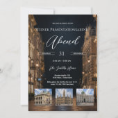 Invitation pour une soirée de gala et de présentat (Devant)