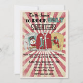 Invitation pour une soirée de Noël avec un pull mo (Devant)