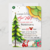 Invitation pour une soirée de Noël entre filles, F (Devant)