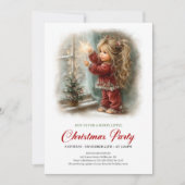 Invitation pour une Soirée de Noël - Illustration (Devant)