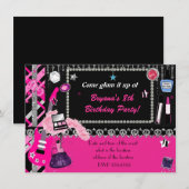 Invitation pour une soirée de relooking de Rock St (Devant / Derrière)