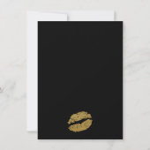 Invitation pour une soirée d'enterrement de vie de (Dos)