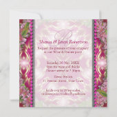 Invitation pour une soirée dinner dans le jardin d (Dos)
