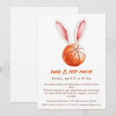 Invitation pour une soirée Dunk & Peep – Invitatio (Devant / Derrière)