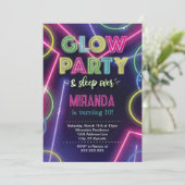 Invitation pour une soirée Glow Party, soirée dans (Debout devant)