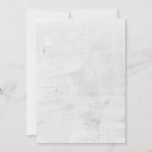 Invitation pour une soirée Halloween avec une clôt (Dos)