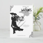 Invitation pour une soirée Halloween de sorcière e (Debout devant)
