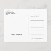 Invitation pour une soirée Halloween sous la Lune (Dos)