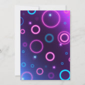 Invitation pour une soirée karaoke de mon ère (Dos)