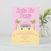 Invitation pour une soirée plage à Malibu (Debout devant)