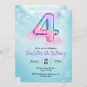 Invitation pour une soirée pyjama dans un monde d' (Devant / Derrière)