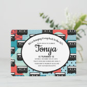 Invitation pour une soirée rétro des années 80 et  (Debout devant)