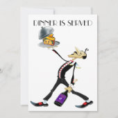 Invitation pour une soirée / réunion unique, versi (Devant)