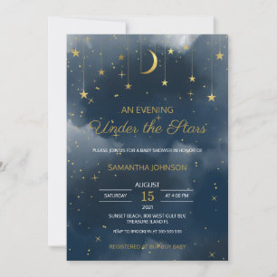 Invitation pour une soirée sous les étoiles