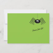 Invitation pour une soirée 'Trunk or Treat' (Dos)