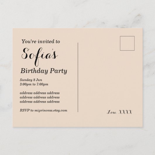 invitation pour vin adulte (Dos)