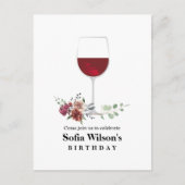 invitation pour vin adulte (Devant)