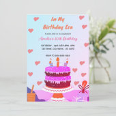 Invitation pourpre | dans mon invitation à l'époqu (Debout devant)