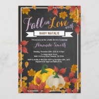 Invitation pourpre de baby shower de fille de