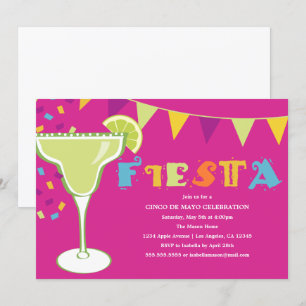Invitation Pourpre de la fiesta