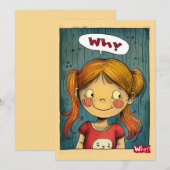 Invitation Pourquoi ? (Devant / Derrière)