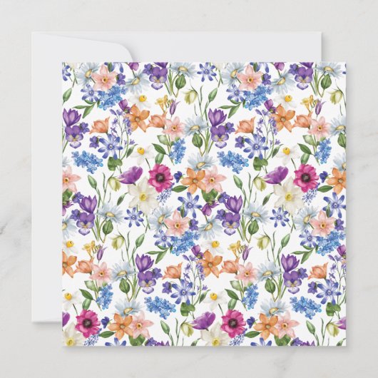 Invitation Poussée poupée rose violet poupée nuptiale Douche (Dos)