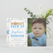 Invitation Pousser Les Garçons N'Importe Quel Âge Anniversair (Debout devant)