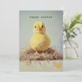 Invitation Poussette grincheuse dans le nid (Debout devant)