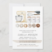 Invitation Poussettes Ustensiles de cuisine Fête des mariées (Devant)