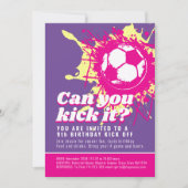 Invitation Pouvez-vous le lancer à la fête d'anniversaire de  (Devant)