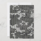 Invitation POW, salle d'évasion à thème de guerre, fête d'ann (Dos)