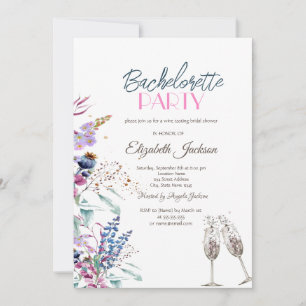 Invitation Prairie de fleurs sauvages
