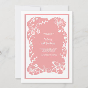 Invitation Prairie Papillon