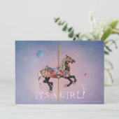 INVITATION PRANCING PONY CAROUSEL (Debout devant)