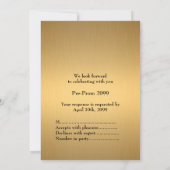 Invitation Pré Prom, Pré Prom, Quinceanera, Sweet-seize, (Dos)