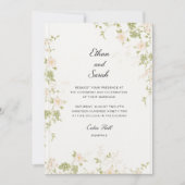 Invitation Precious Flowers   (Devant)