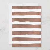 Invitation Prédictions et conseils pour bébé Baby shower Tedd (Dos)