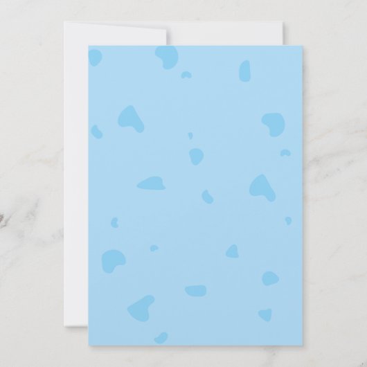 Invitation Premier 1er anniversaire Dinosaure vert & pourpre (Dos)