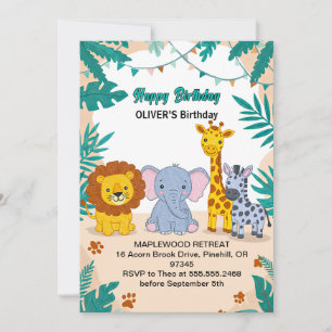 Invitation Premier anniversaire 1er anniversaire